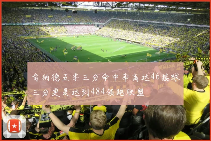 肯纳德五季三分命中率高达46接球三分更是达到484领跑联盟